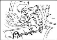  Тормозные механизмы передних колес Opel Frontera